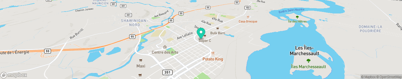 ev charging station on the map
