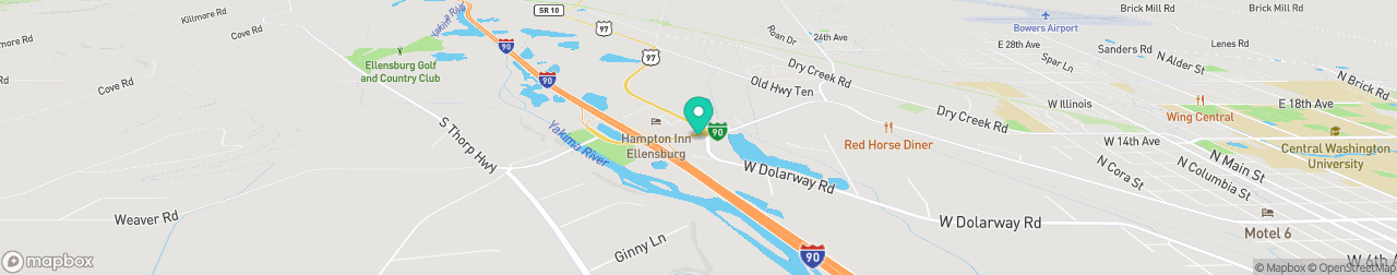 ev charging station on the map