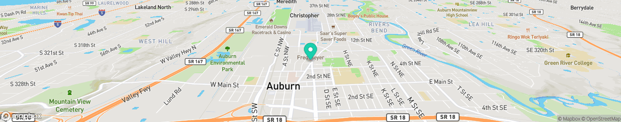 ev charging station on the map