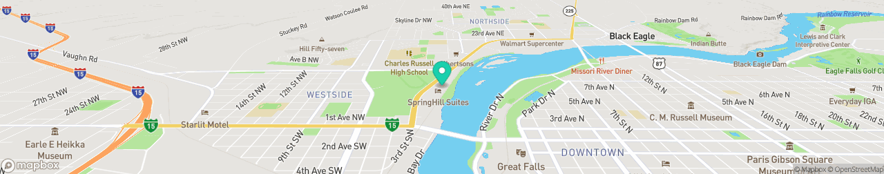 ev charging station on the map