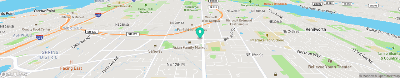 ev charging station on the map