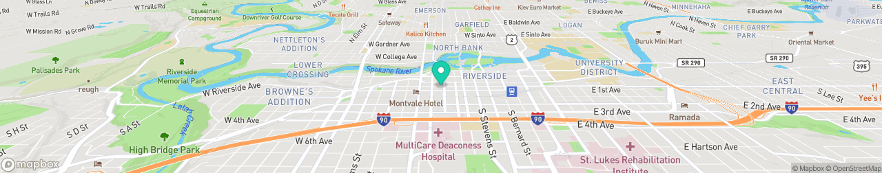 ev charging station on the map