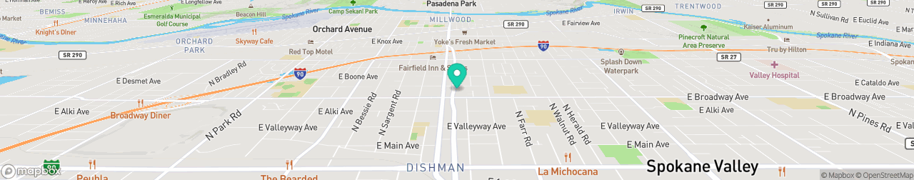 ev charging station on the map