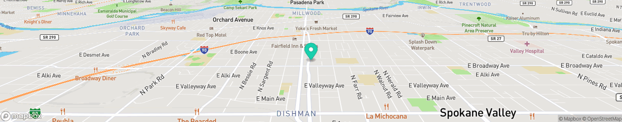 ev charging station on the map