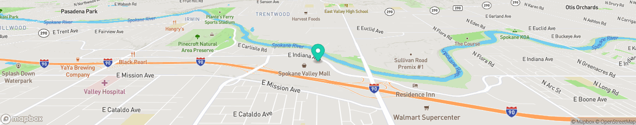 ev charging station on the map
