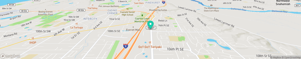 ev charging station on the map
