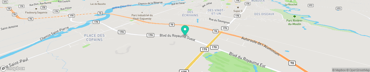 ev charging station on the map