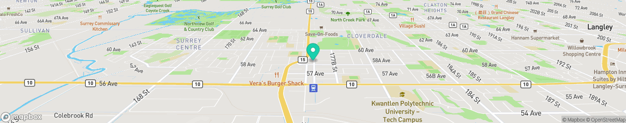 ev charging station on the map