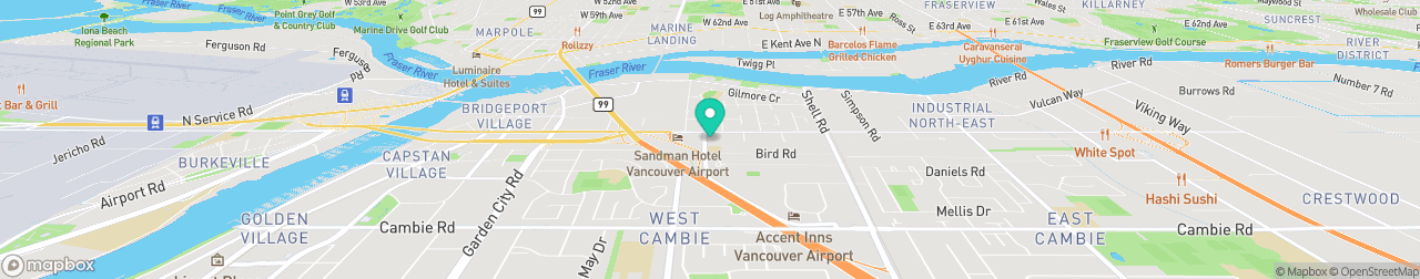 ev charging station on the map