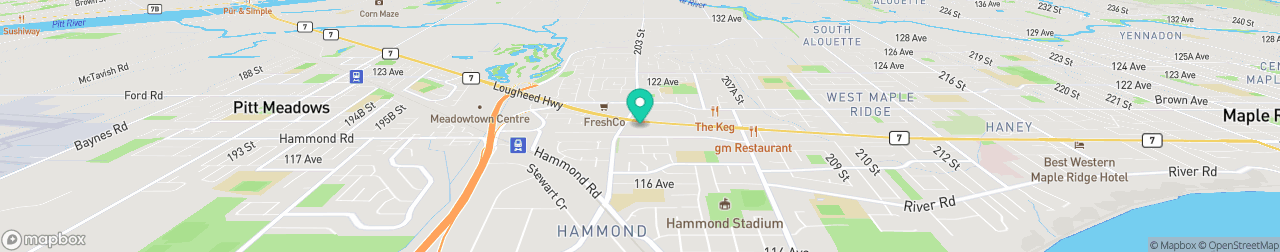ev charging station on the map