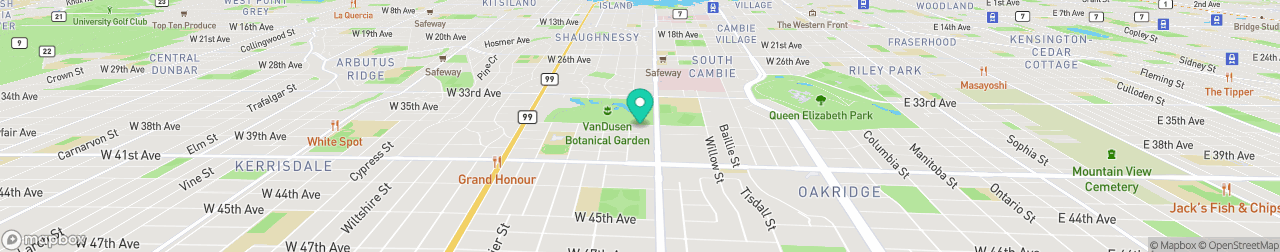 ev charging station on the map