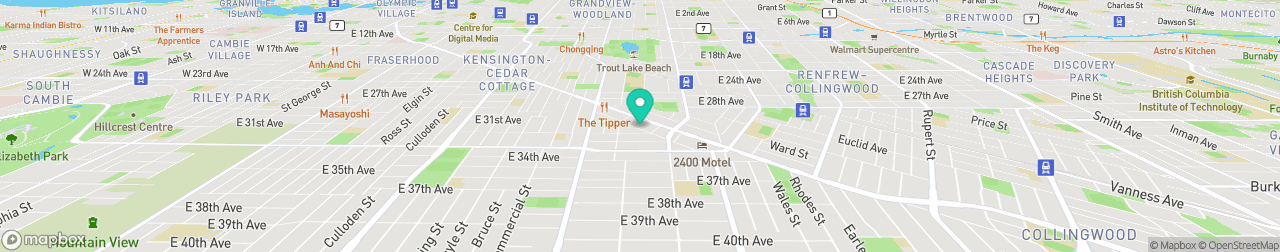 ev charging station on the map