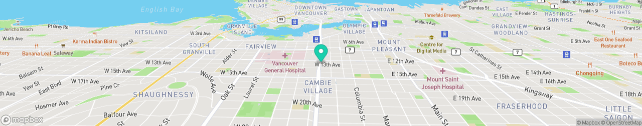 ev charging station on the map