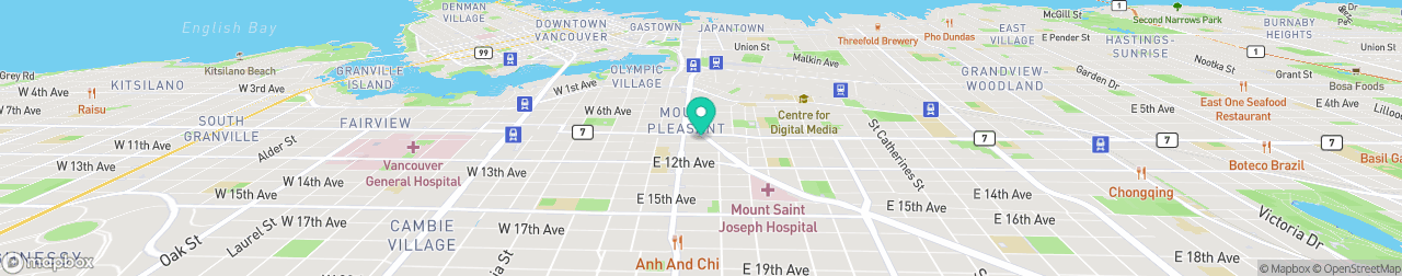 ev charging station on the map
