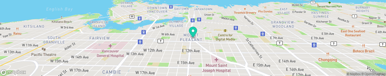 ev charging station on the map