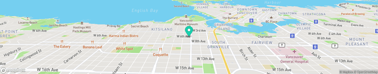 ev charging station on the map