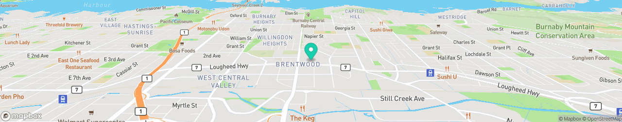ev charging station on the map