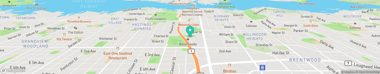 ev charging station on the map