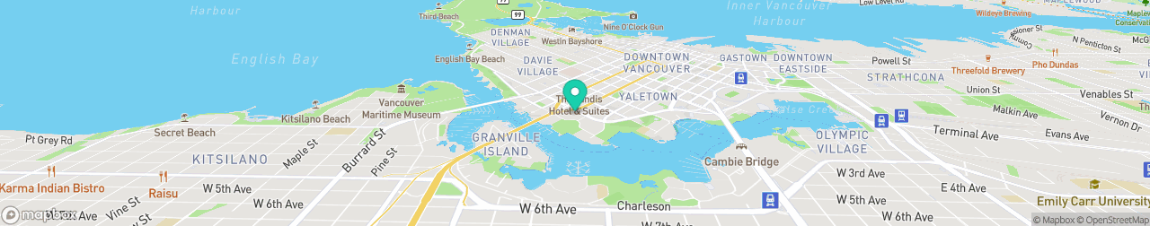 ev charging station on the map