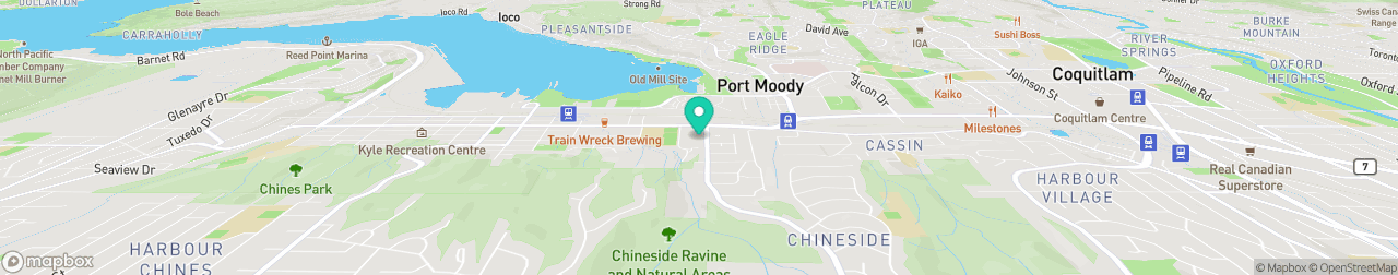 ev charging station on the map