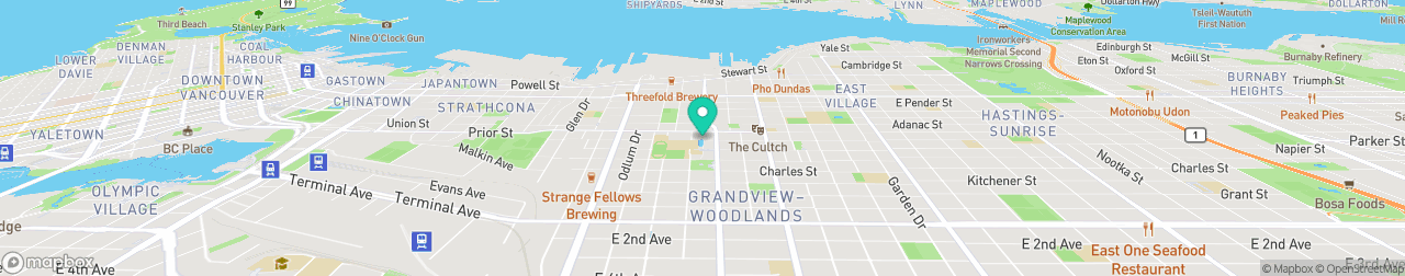 ev charging station on the map