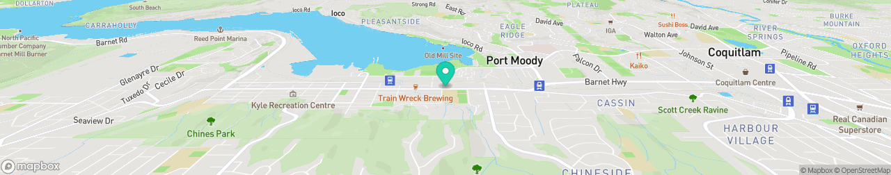 ev charging station on the map