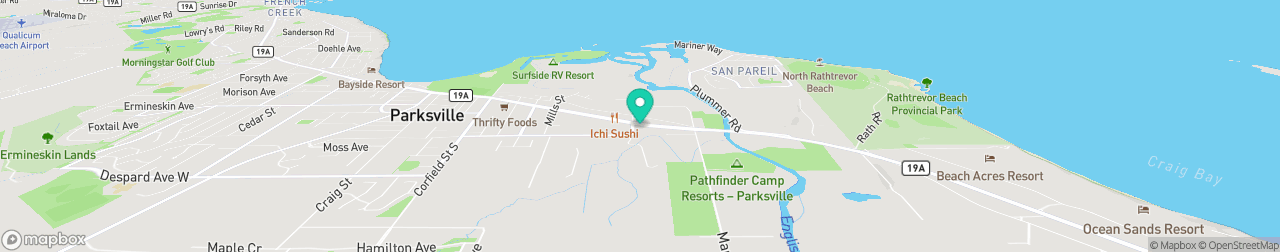 ev charging station on the map
