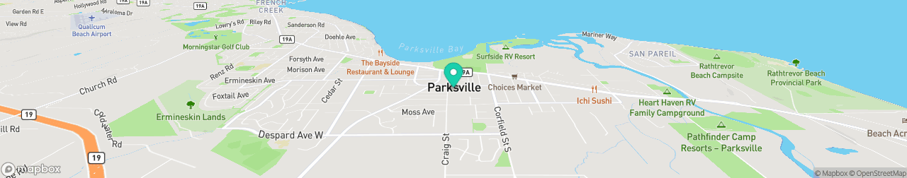 ev charging station on the map