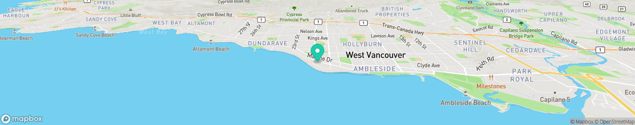 ev charging station on the map
