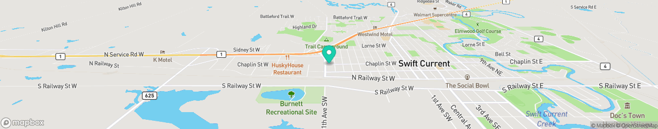 ev charging station on the map