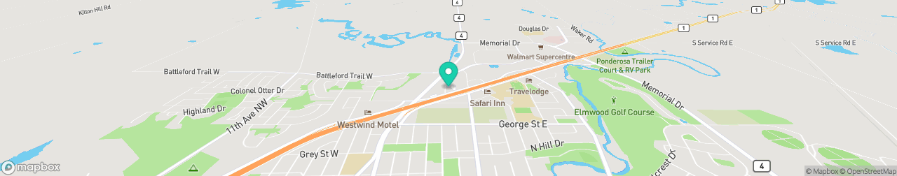 ev charging station on the map