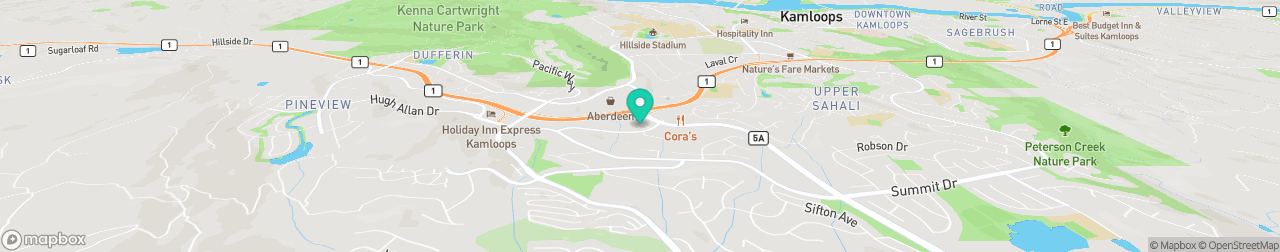 ev charging station on the map