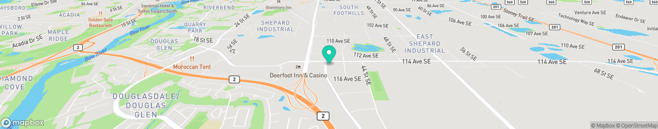 ev charging station on the map