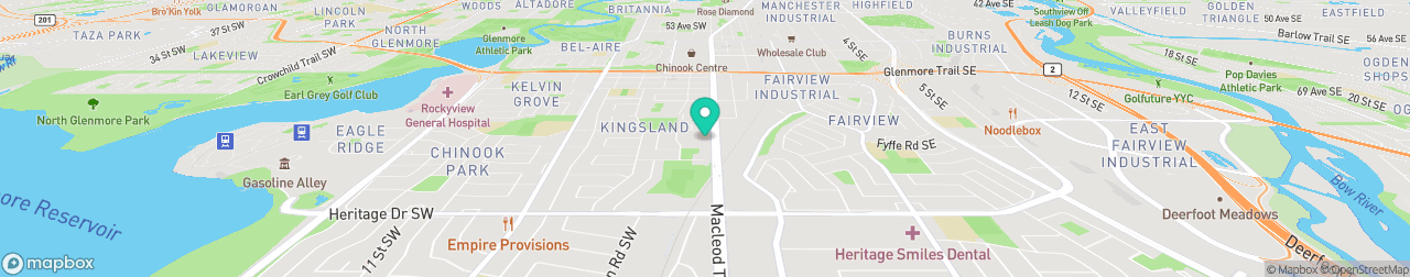 ev charging station on the map