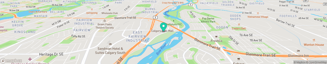 ev charging station on the map