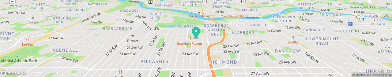 ev charging station on the map