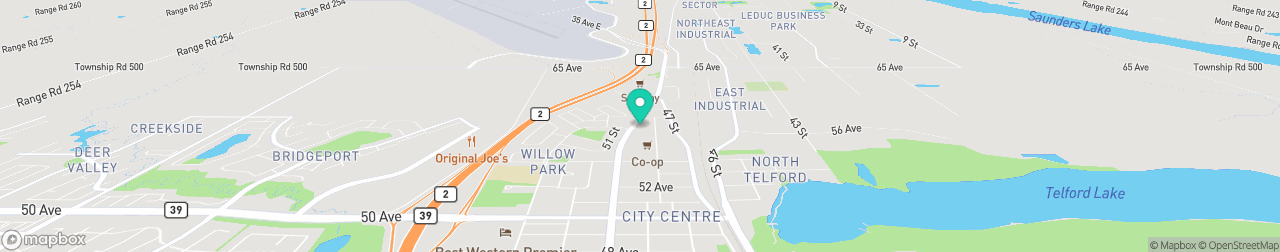 ev charging station on the map