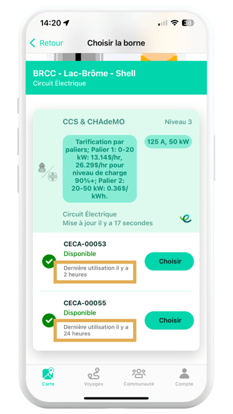 quelle est la meilleure application pour les bornes de recharge​