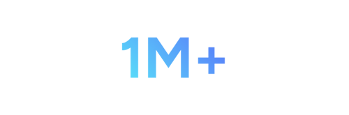 1M+