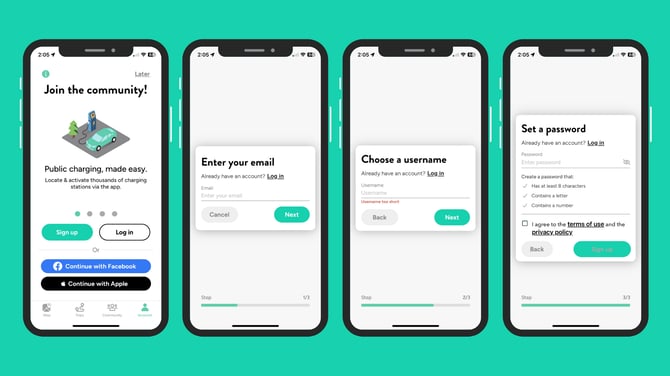 Set up account