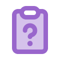 duotone-clipboard-question-icon
