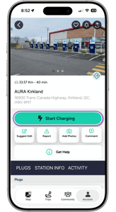 Activate and pay for EV charging across 40+ networks with the ChargeHub app