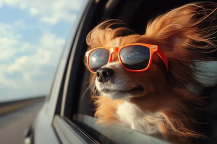 Travelling in an electric vehicle with your pet: our tips