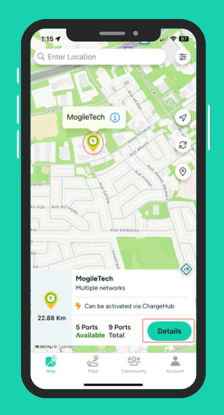 find pricing ev charging