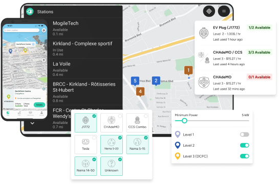 ev charging stations app for android