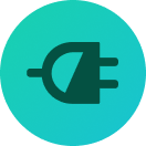 ChargeHub Logo Plug Icon - Clearspace