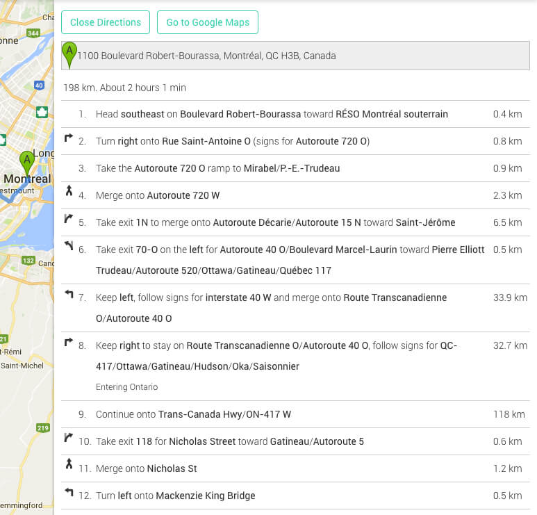 electric car road trip planner