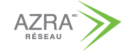 Azra logo - electric vehicle charging network logo