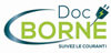 Doc Borné logo - electric vehicle charging network logo