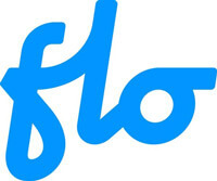 FLO logo - electric vehicle charging network logo